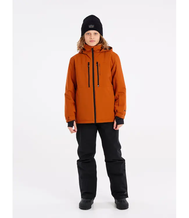 Protest Jongens Flynty JR Ski Jacket Umber Orange