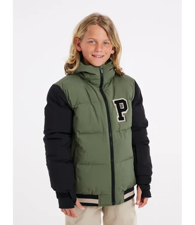 Protest Jongens Lark JR Ski Jacket Thyme