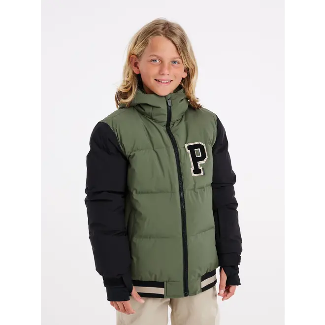 Protest Jongens Lark JR Ski Jacket Thyme