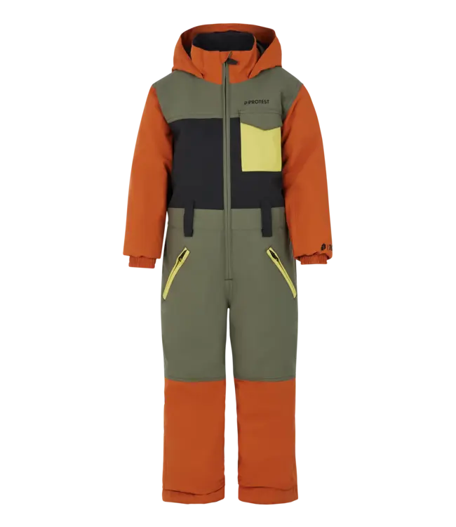 Protest Jongens Roulin TD Snowsuit Umberorange