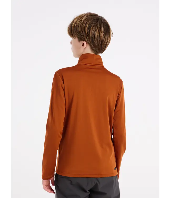 Protest Jongens Willowy JR 1/4 Zip Pully Umber Orange