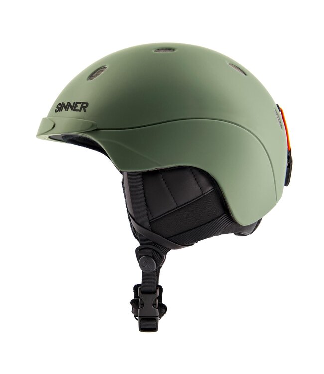 Sinner Sinner Ski Helm Titan Matte Moss Green