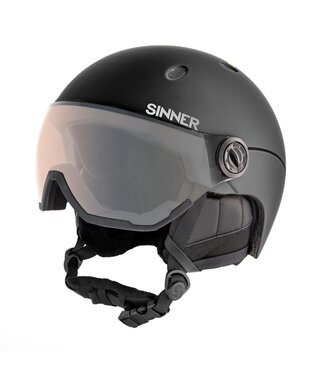 Sinner Sinner Titan visor matt black Trans+