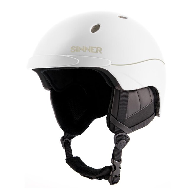 Sinner SkiHelm Titan Matte White