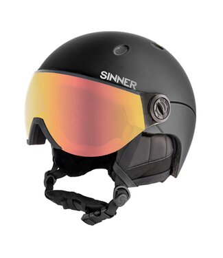Sinner Sinner Ski Helm Titan Visor Matte Black