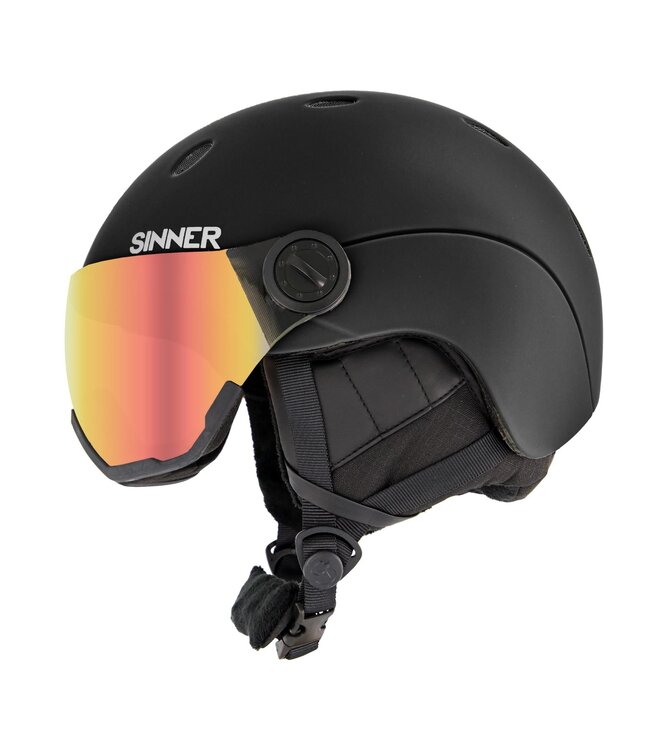 Sinner Sinner Ski Helm Titan Visor Matte Black