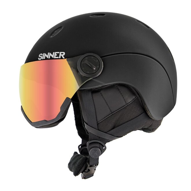 Sinner Ski Helm Titan Visor Matte Black