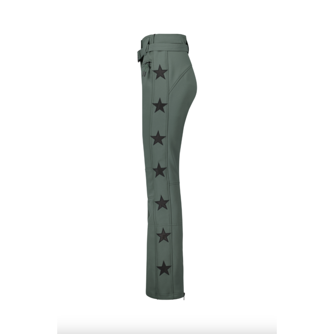 Airforce Sport Dames Aspen Ski Pants Star Bottle Green/Black