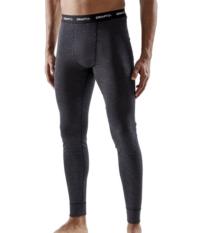 Craft CRAFT Core Wool Merino Pant Heren Black Melangen