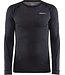 Craft CRAFT Core Wool Merino LS Tee Heren Black Melange