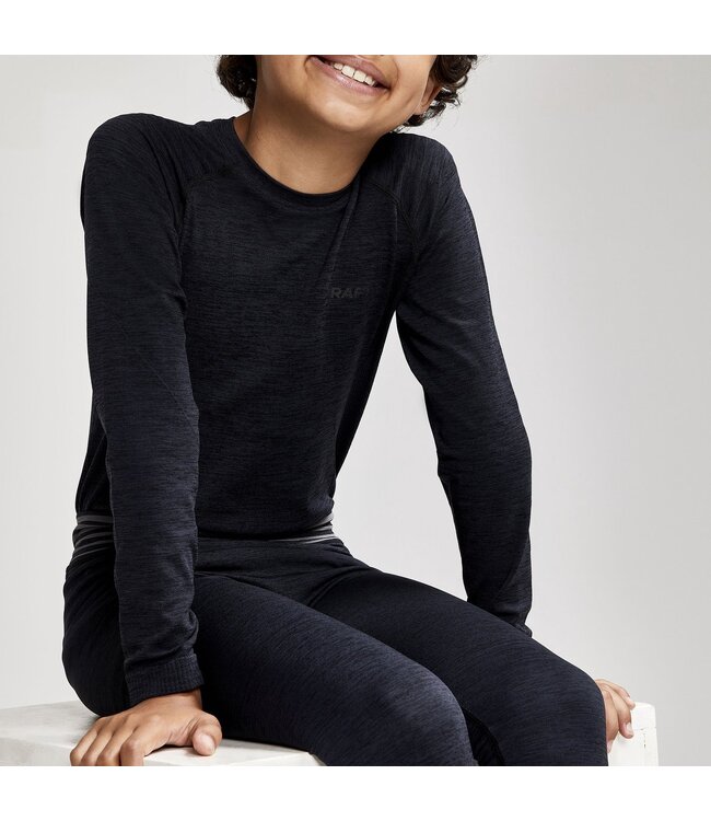 Craft CRAFT Core Dry Active Comfort LS Kids Black