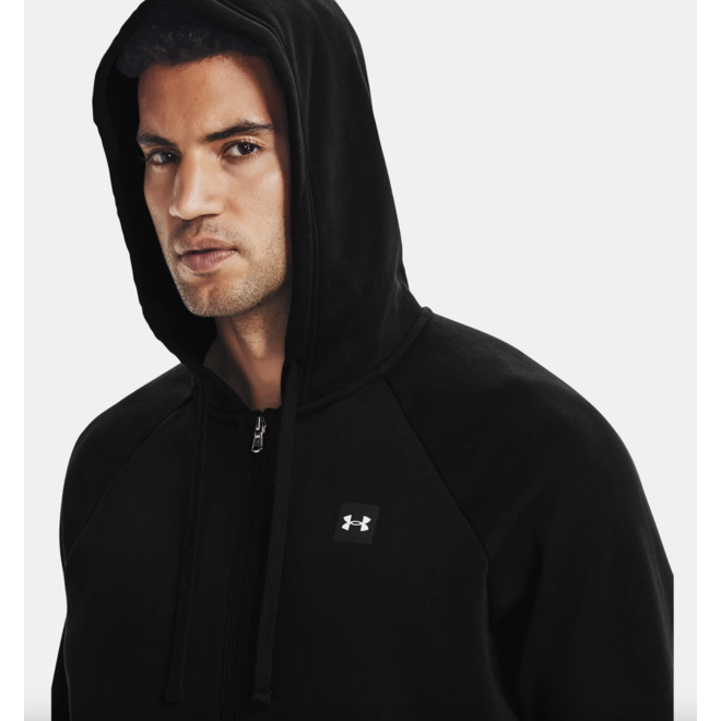 Under Armour Fleece Vest met Hoodie Zwart