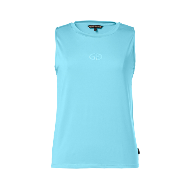 Goldbergh Gigi Sleeveless Top Atlantic Blue