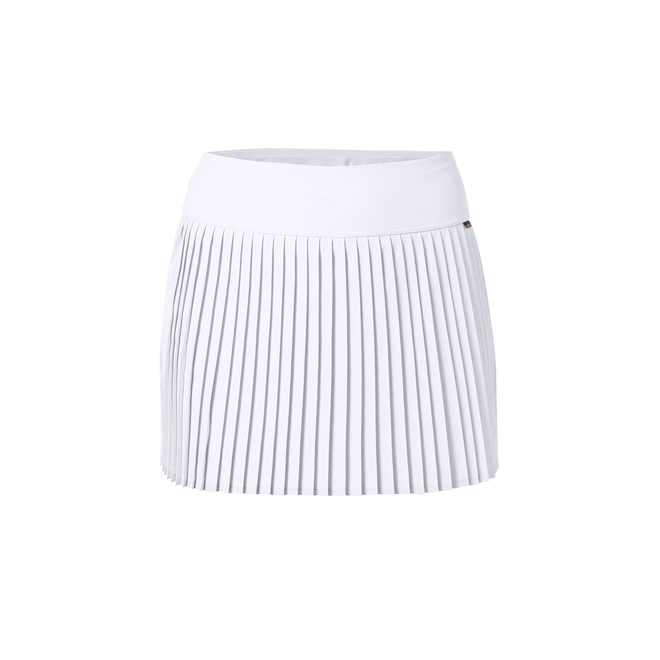 Goldbergh Plissé Skirt White