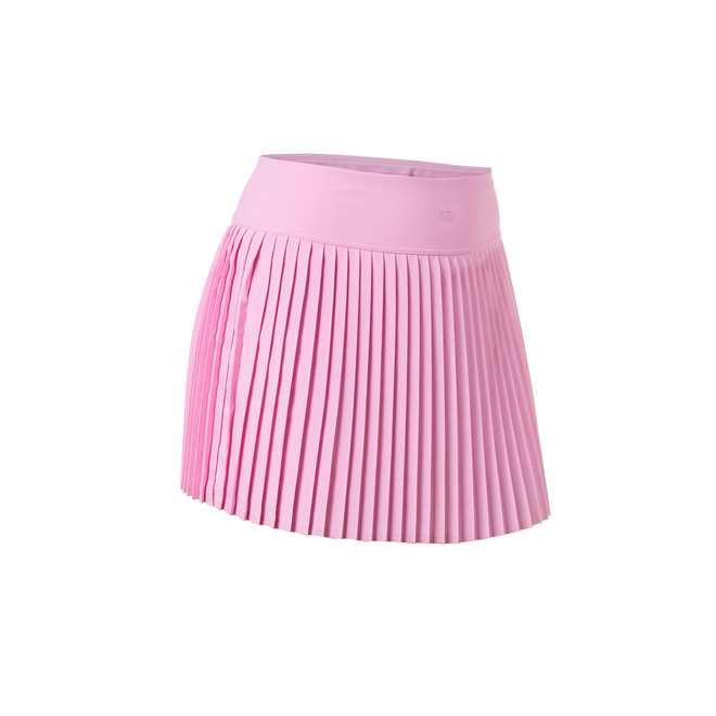 Goldbergh Plissé Skirt Miami Pink