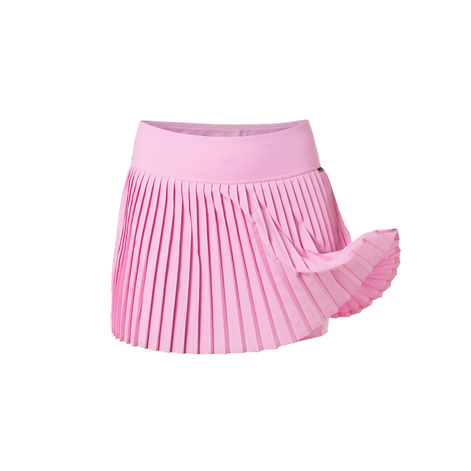 Goldbergh Plissé Skirt Miami Pink