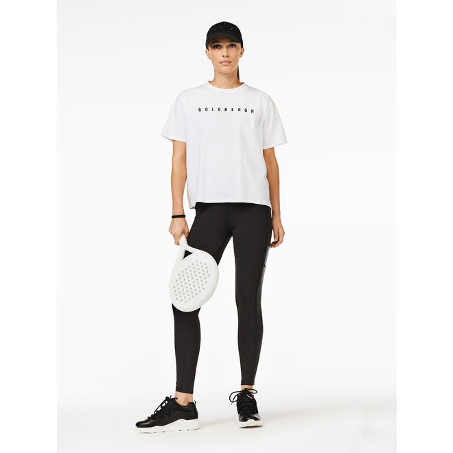 Goldbergh Ruth Short Sleeve Top White