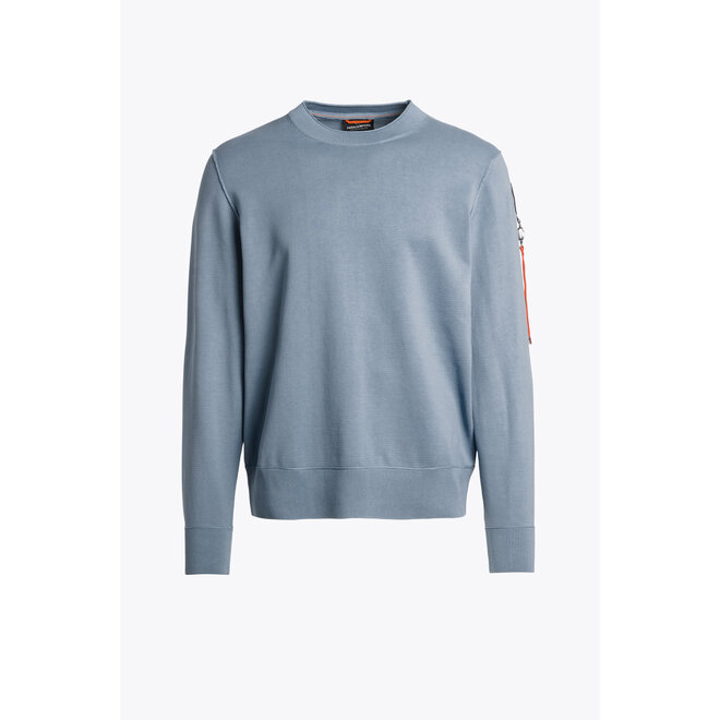 Parajumpers Heren Braw Crew Neck Sweater Bluestone