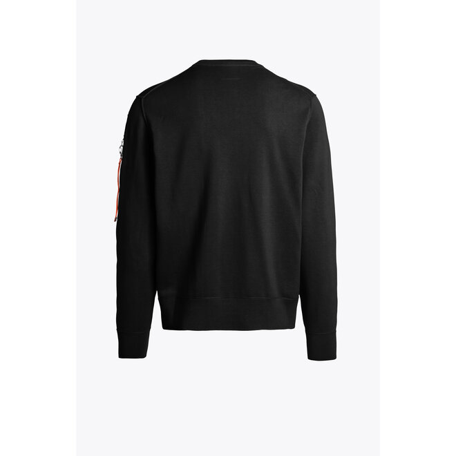 Parajumpers Heren Braw Crew Neck Sweater Black