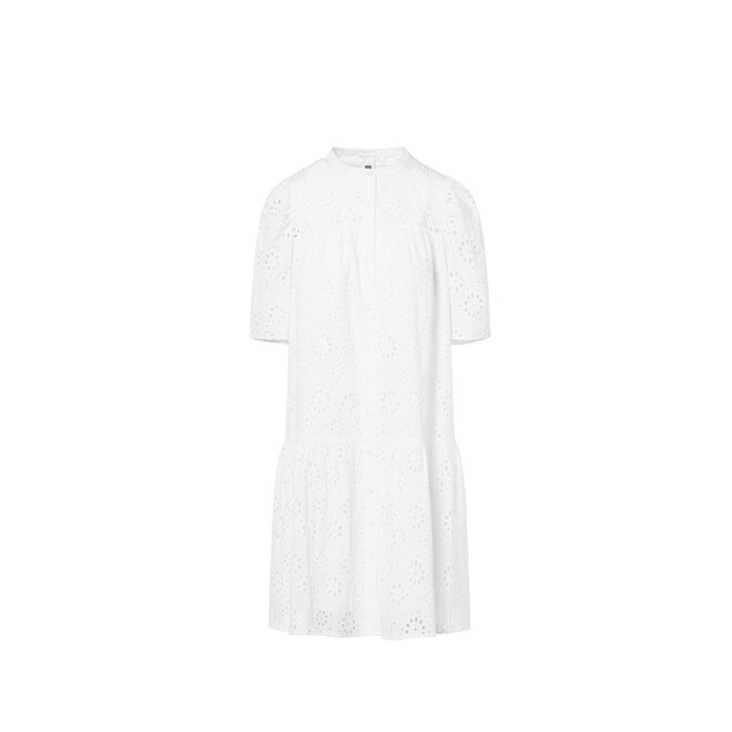 Beaumont Beth Broderie Dress White