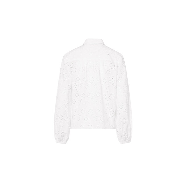 Beaumont Alaska Broderie Blouse White