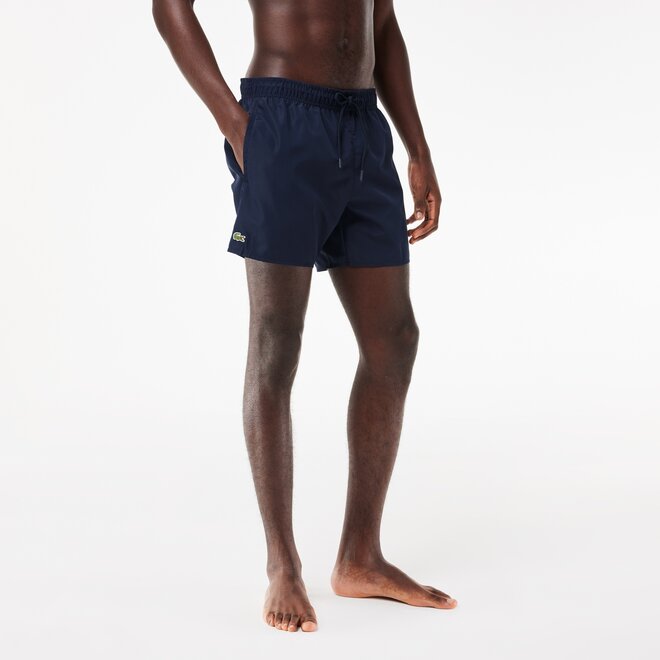 Lacoste Heren 1HM1 Swimming Trunks 01 Navy/Green