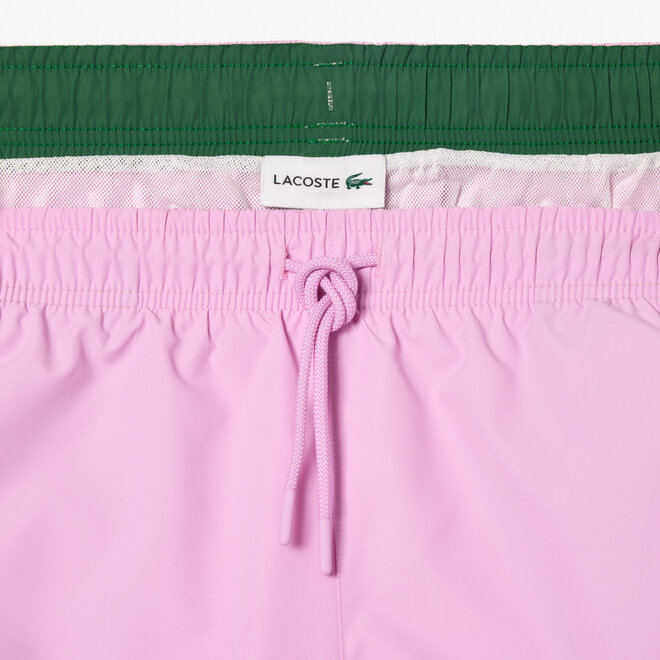 Lacoste Heren 1HM1 Swimming Trunks 01 Gelato/Green