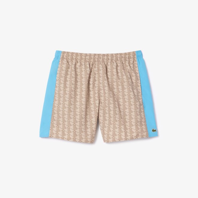 Lacoste Heren 1HM1 Swimming Trunks 01 Croissant/Bonnie