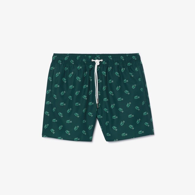 Lacoste Heren 1HM1 Swimming Trunks 01 Sinople/Multi