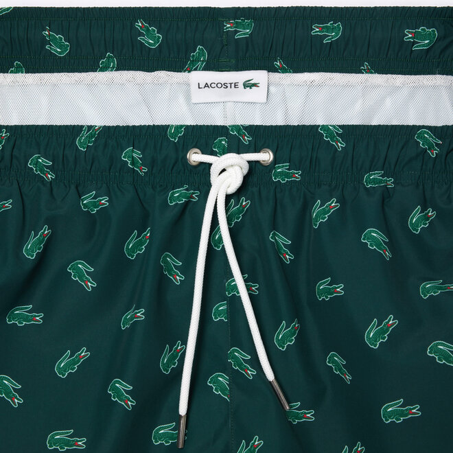 Lacoste Heren 1HM1 Swimming Trunks 01 Sinople/Multi