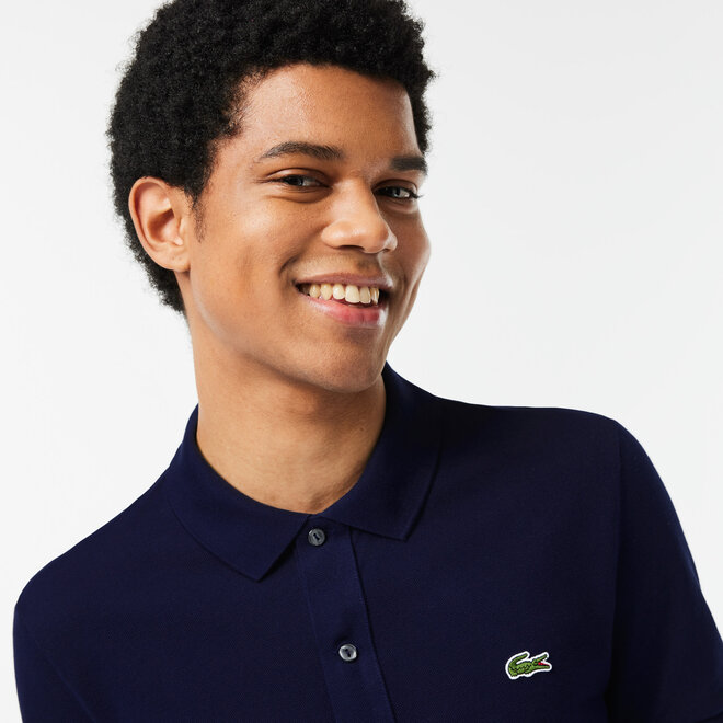 Lacoste Heren 1HP3 S/S Polo 01 Navy Blue