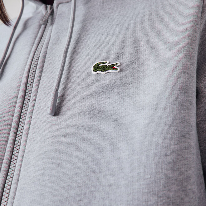 Lacoste Heren 1HS1 Sweatshirt 01 Silver Chine