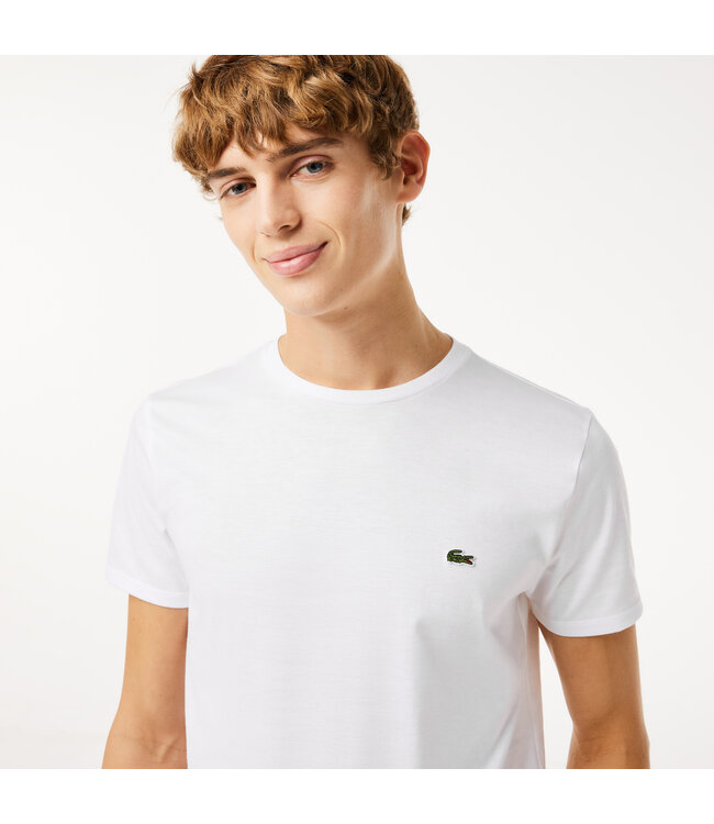 Lacoste Lacoste Heren 1HT1 T-Shirt 01 White