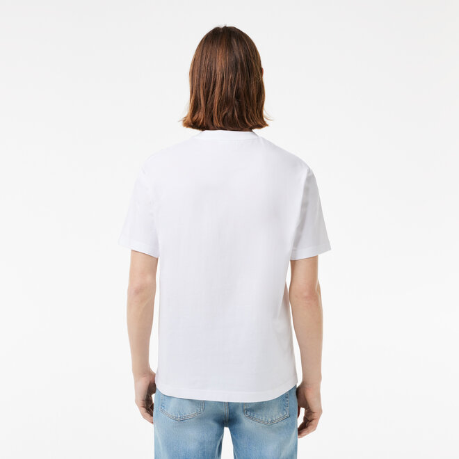 Lacoste Heren 1HT1 T-shirt 01 White