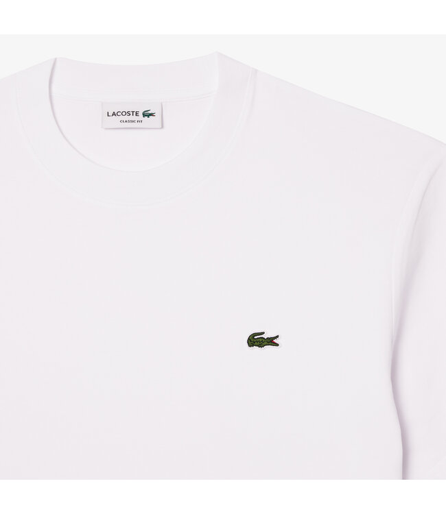 Lacoste Lacoste Heren Men T-shirt 1HT1 01 White