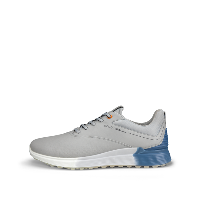 Ecco Heren Golf S-Three Lace Concrete/Retro Blue/Concrete