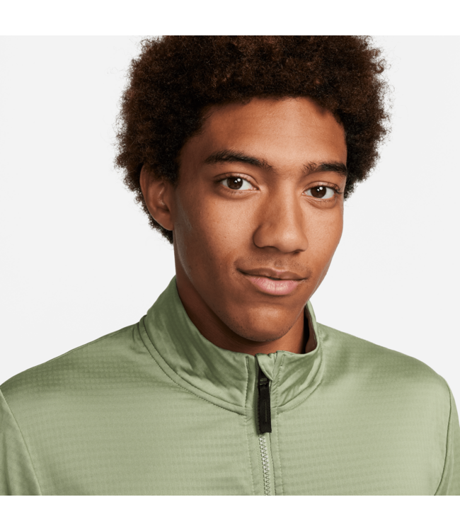Nike Nike Heren DriFit Victory 1/2 Zip Top Oil
