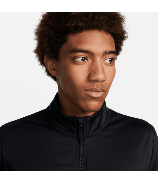 Nike Nike Heren DriFit Victory 1/2 Zip Top Black