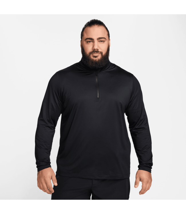 Nike Nike Heren DriFit Victory 1/2 Zip Top Black