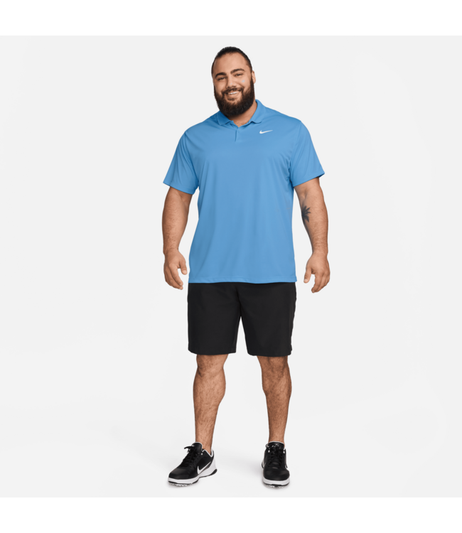 Nike Nike Heren DriFit Victory Solid Polo Univ Blue