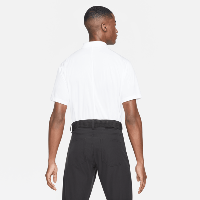 Nike Heren DriFit Victory Solid Polo White