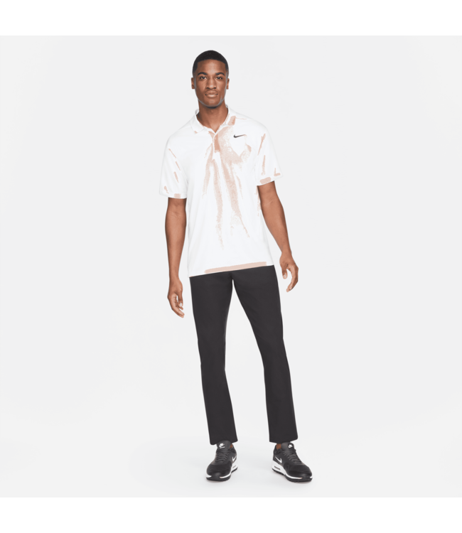 Nike Nike Heren DriFit Victory Solid Golf Polo Wit