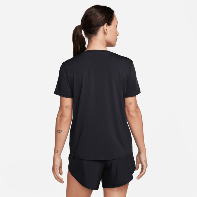 Nike Dames One Classic DriFit SS Top Black