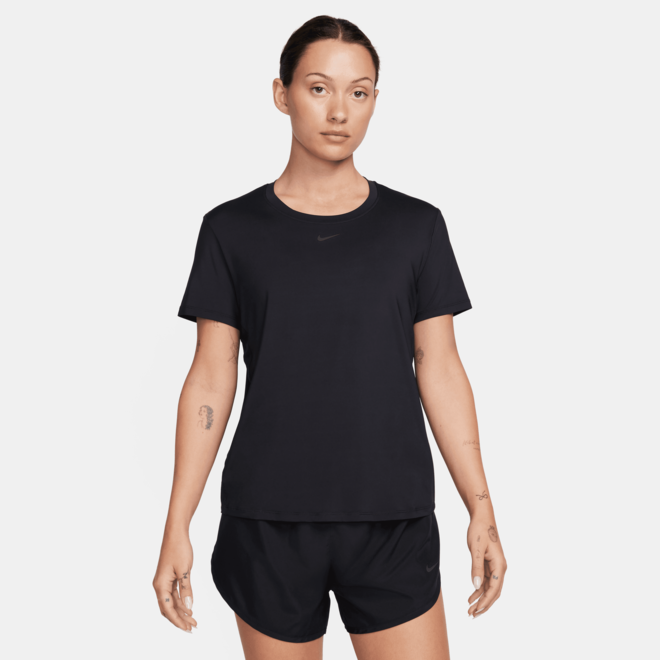 Nike Dames One Classic DriFit SS Top Black