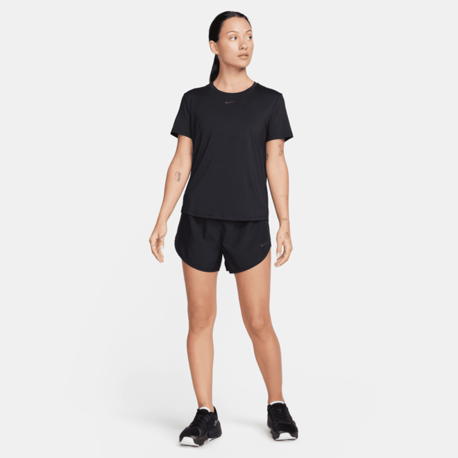 Nike Dames One Classic DriFit SS Top Black