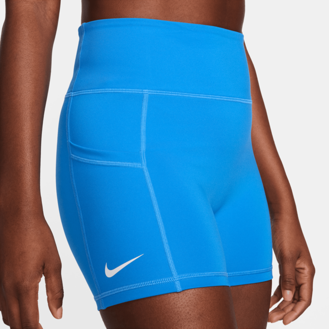 Nike Dames Drifit Adv Short Photo Blue