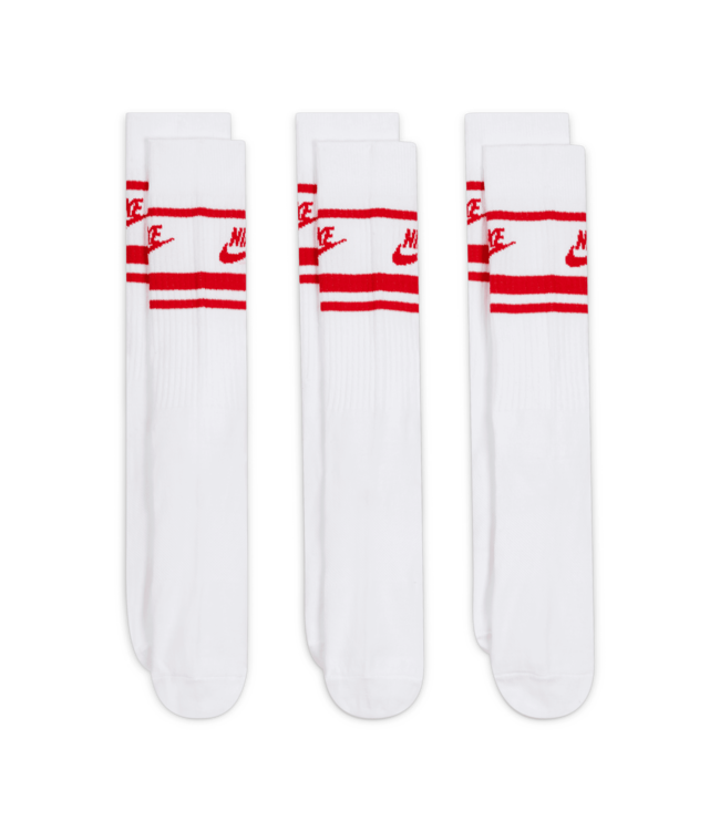 Nike Nike Sportswear Everyday Essential Socks White/Red
