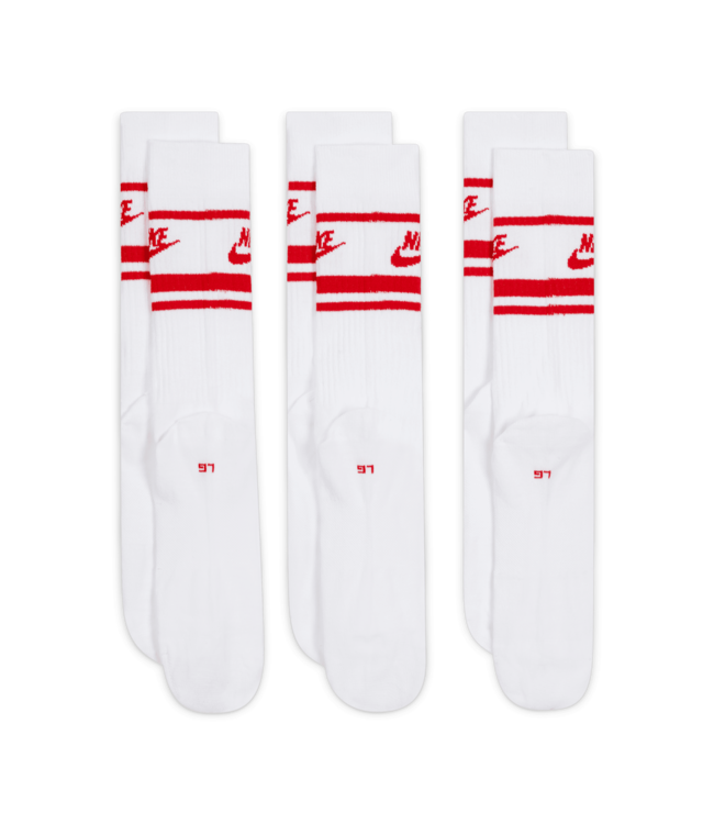 Nike Nike Sportswear Everyday Essential Socks White/Red