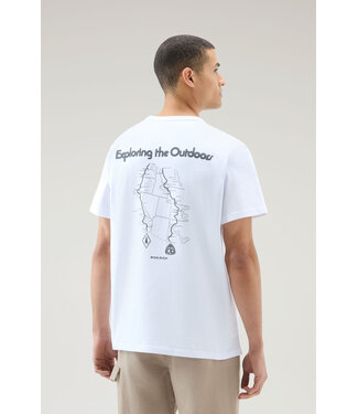 Woolrich Woolrich Heren Trail T-Shirt Bright White