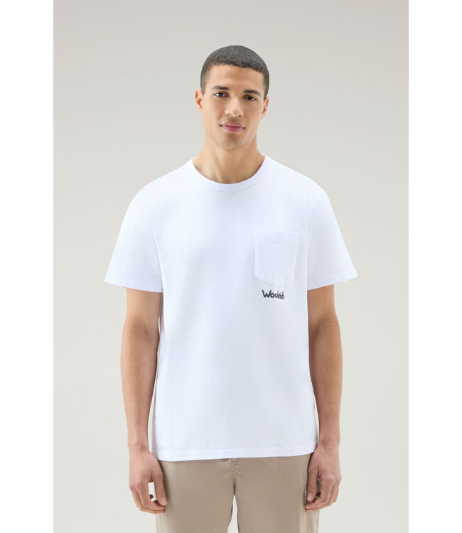 Woolrich Woolrich Heren Trail T-Shirt Bright White